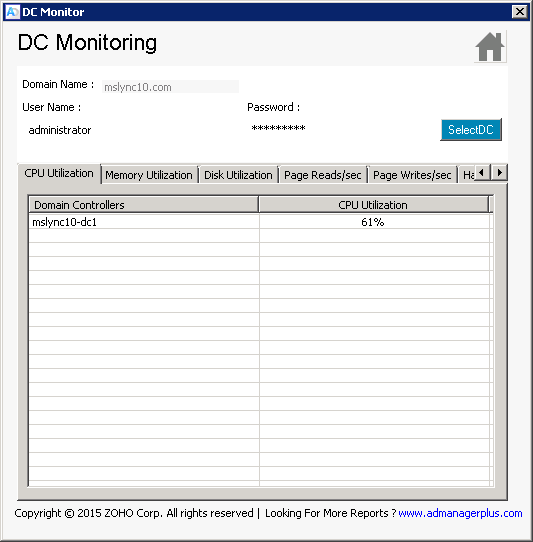 Free Windows Active Directory DC Monitoring Tool