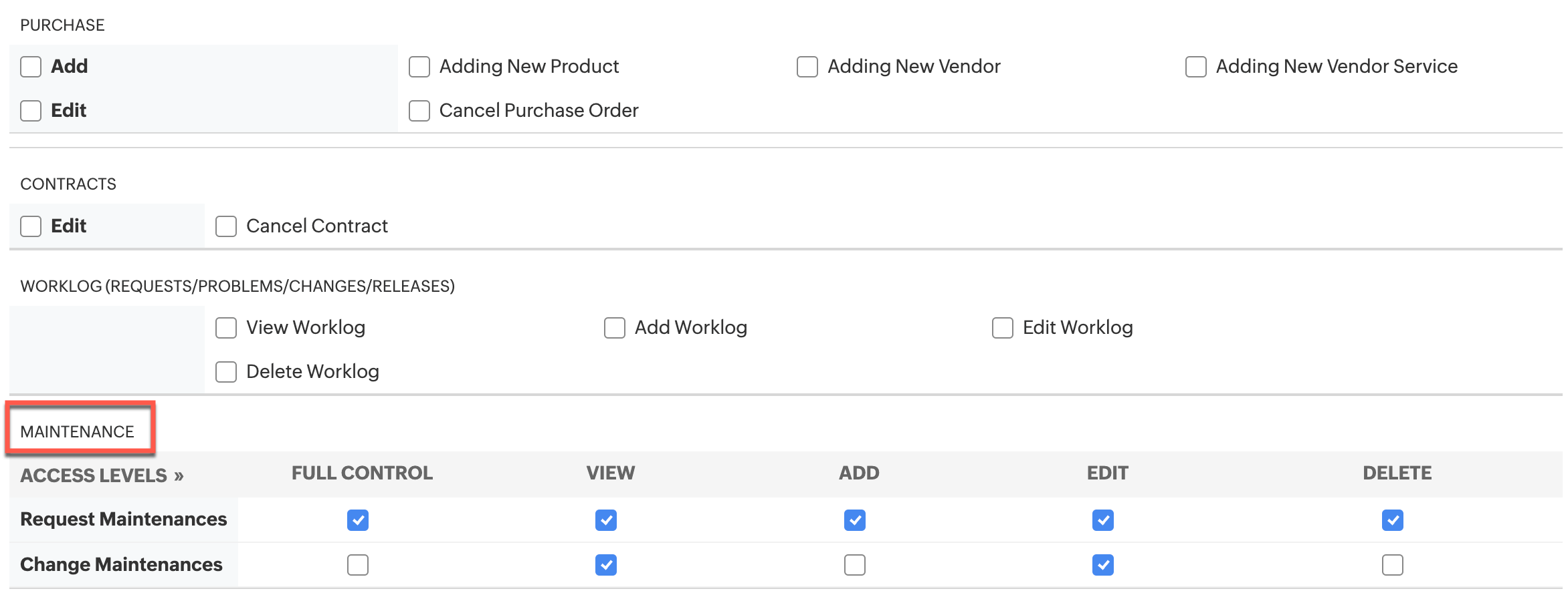 Site filter - List view